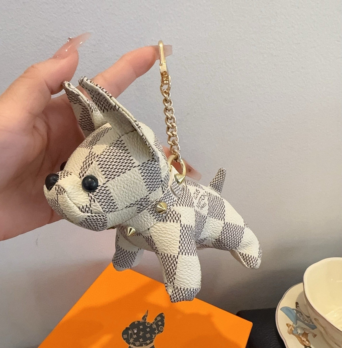 Dog Keychain Pendant