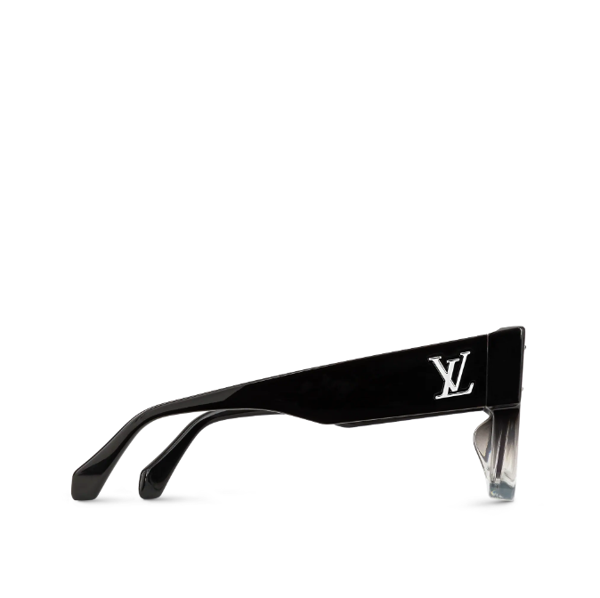 Oversized Gradient Shield Sunglasses