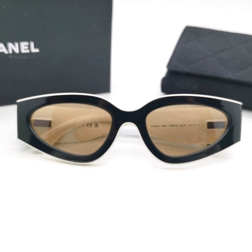 Vintage Sporty Wide Temples Sunglasses