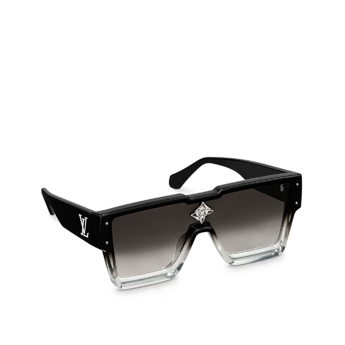 Oversized Gradient Shield Sunglasses