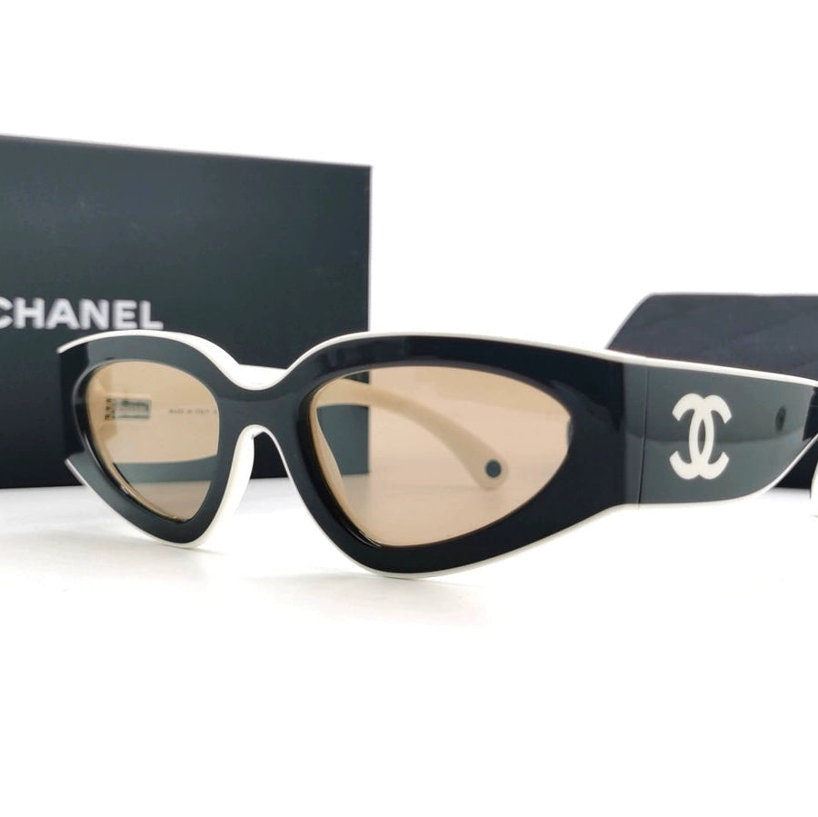 Vintage Sporty Wide Temples Sunglasses