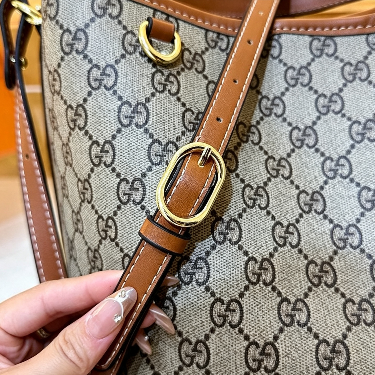 Leather Shoulder Bag