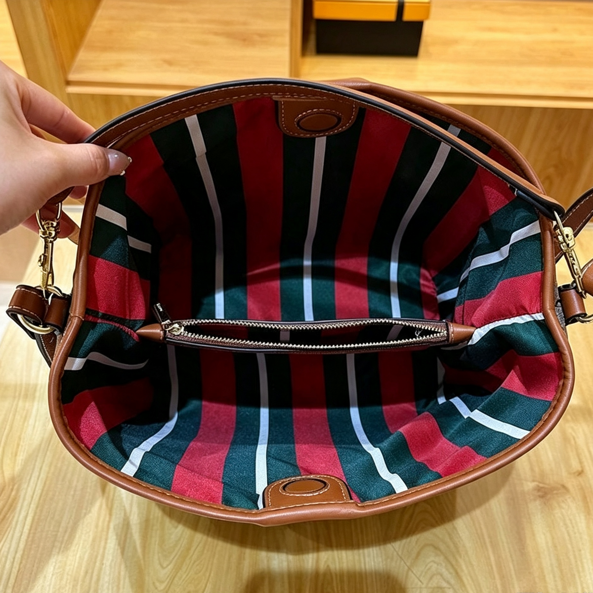 Leather Shoulder Bag