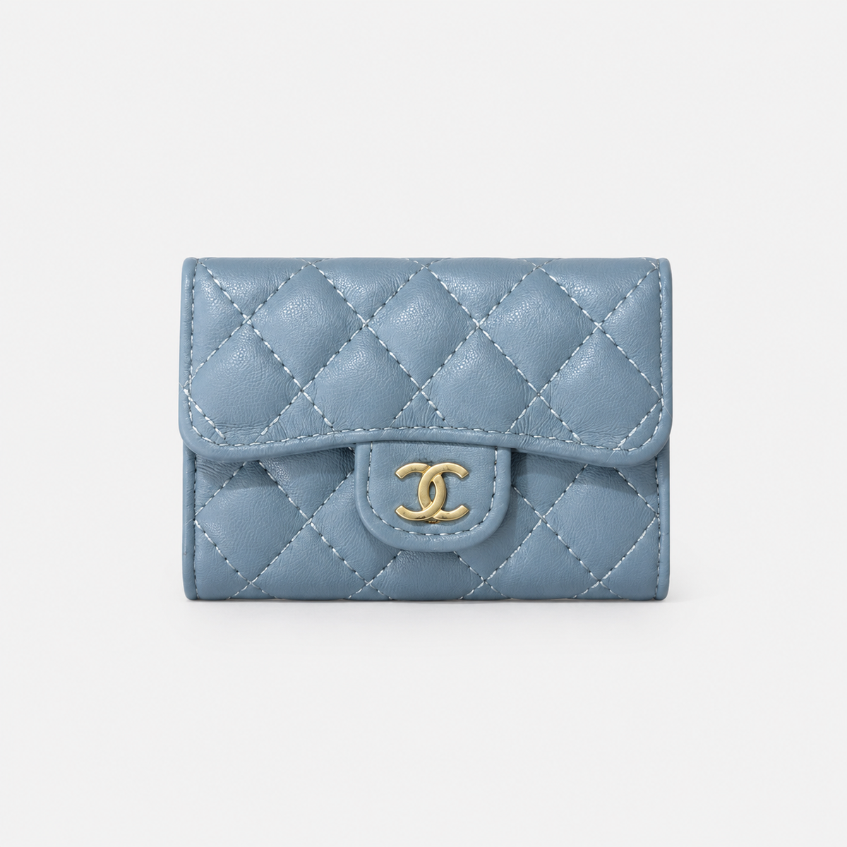 Compact Leather Mini Wallet