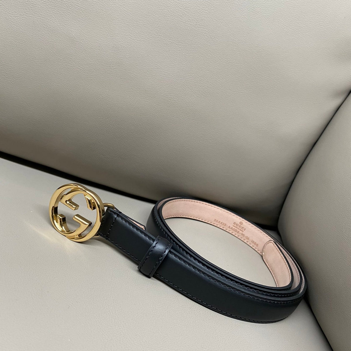 Classic Gold Buckle Belt