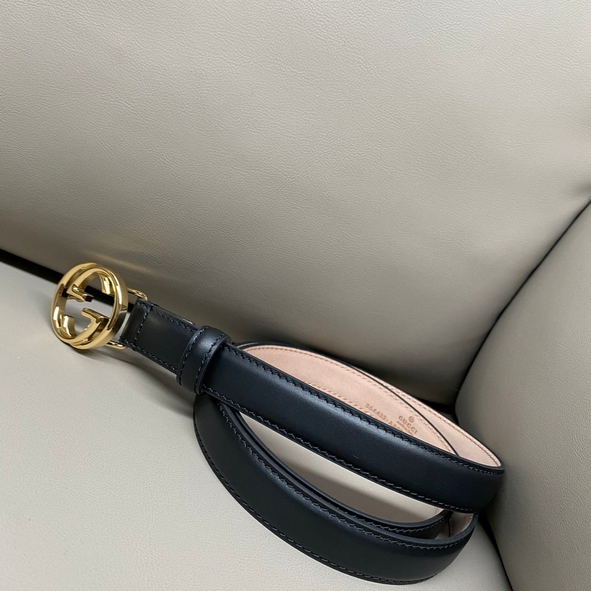 Classic Gold Buckle Belt