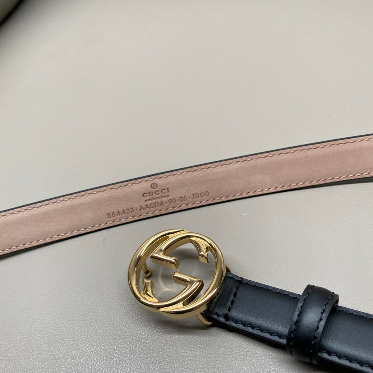 Classic Gold Buckle Belt