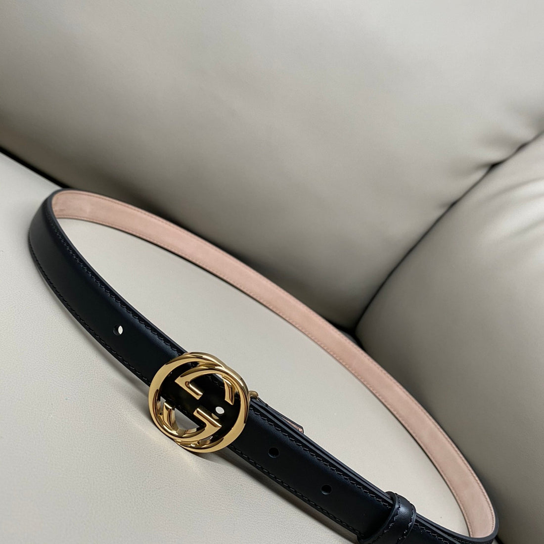 Classic Gold Buckle Belt