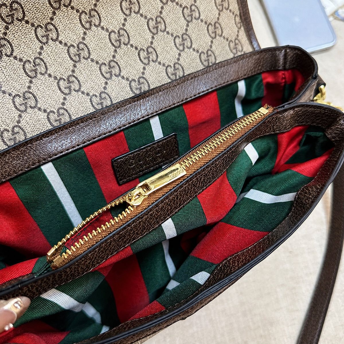 Brown Leather Crossbody Bag
