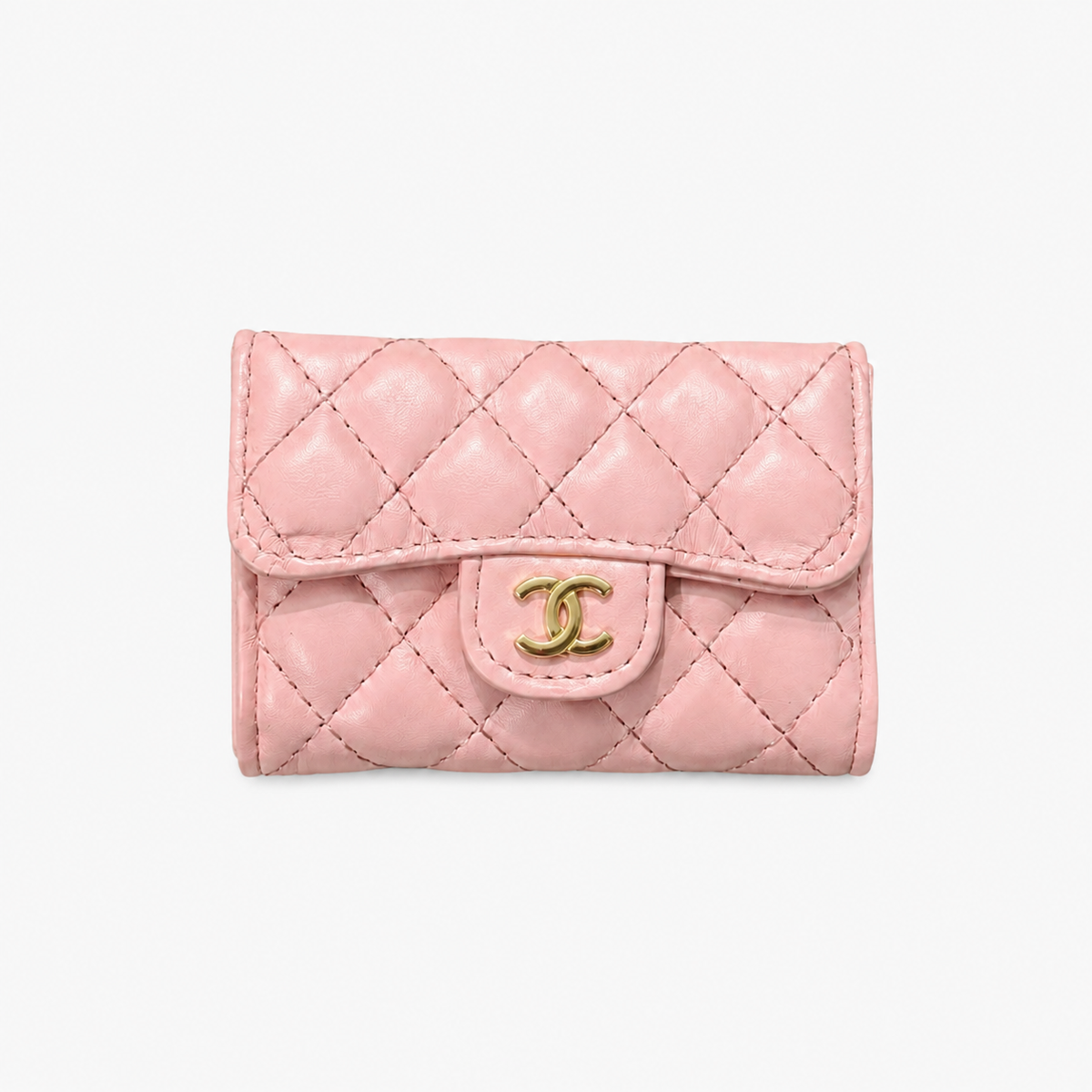 Compact Leather Mini Wallet