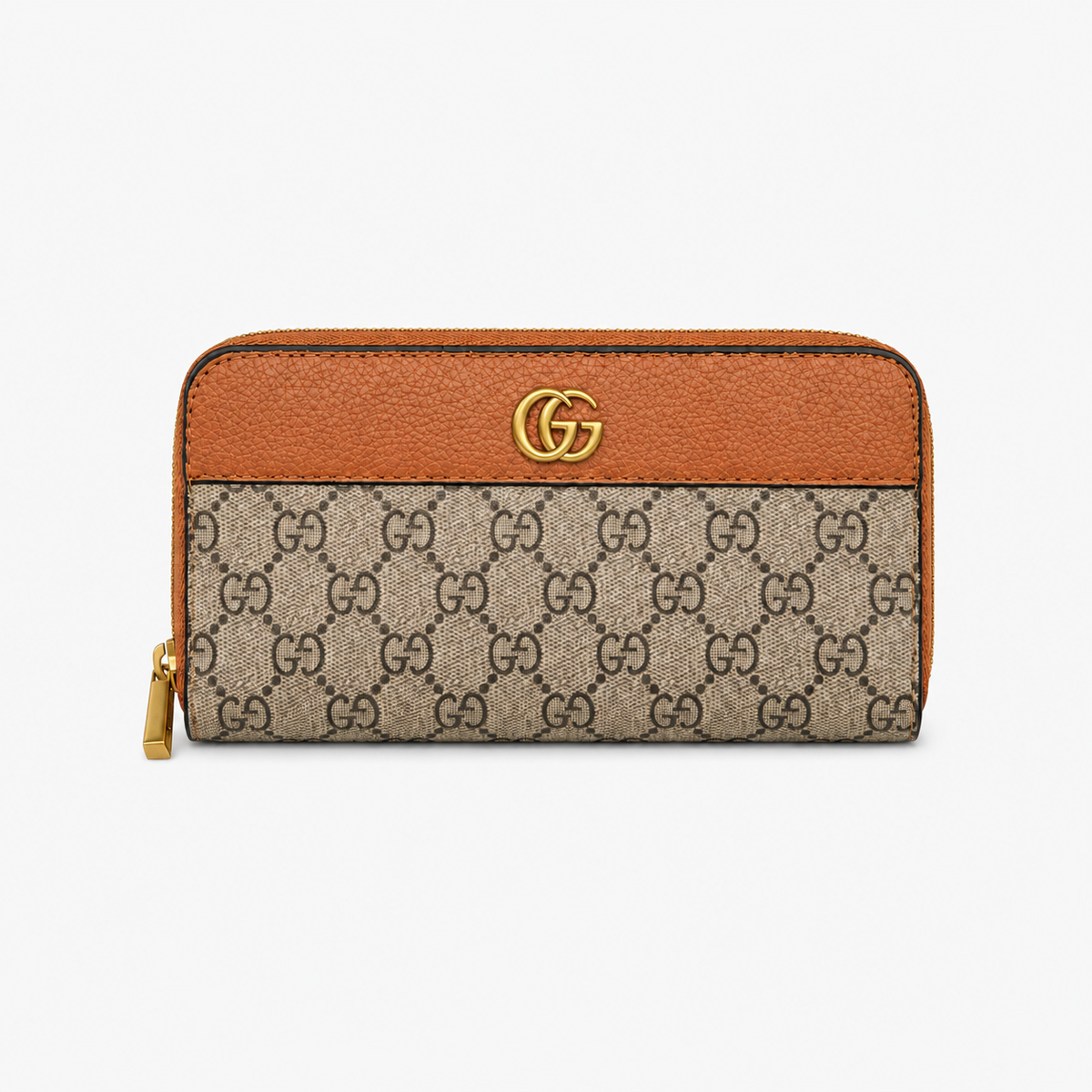 Leather Long Zip Wallet