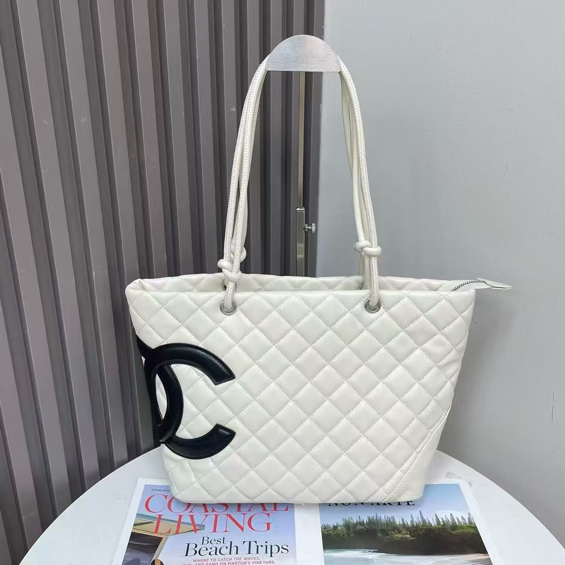 Elegant Leather Shopper Tote