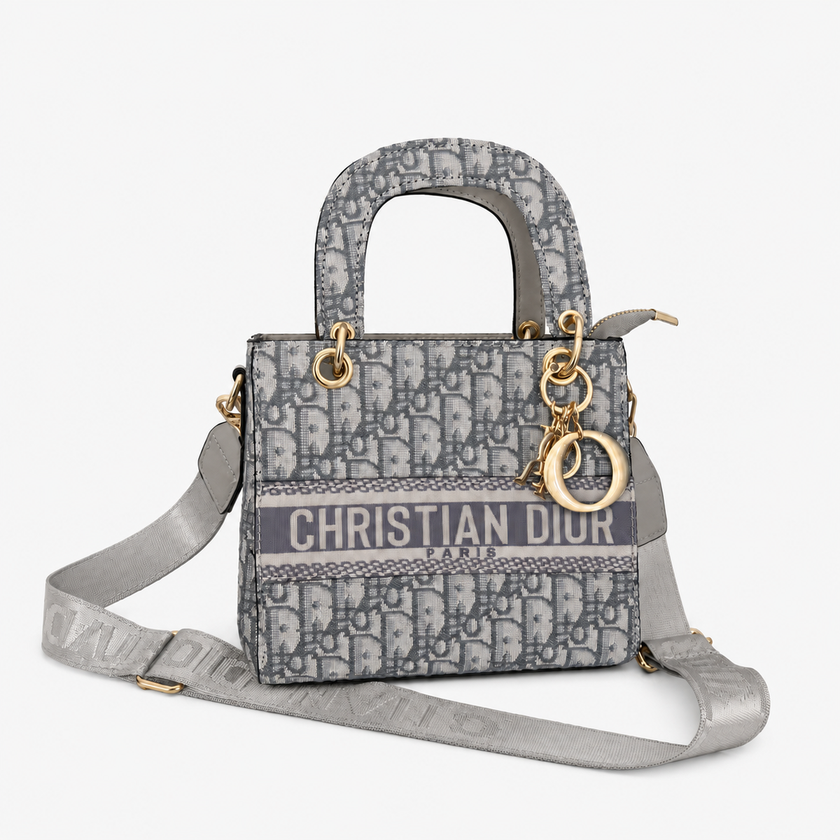 Canvas Top Handle Crossbody Bag