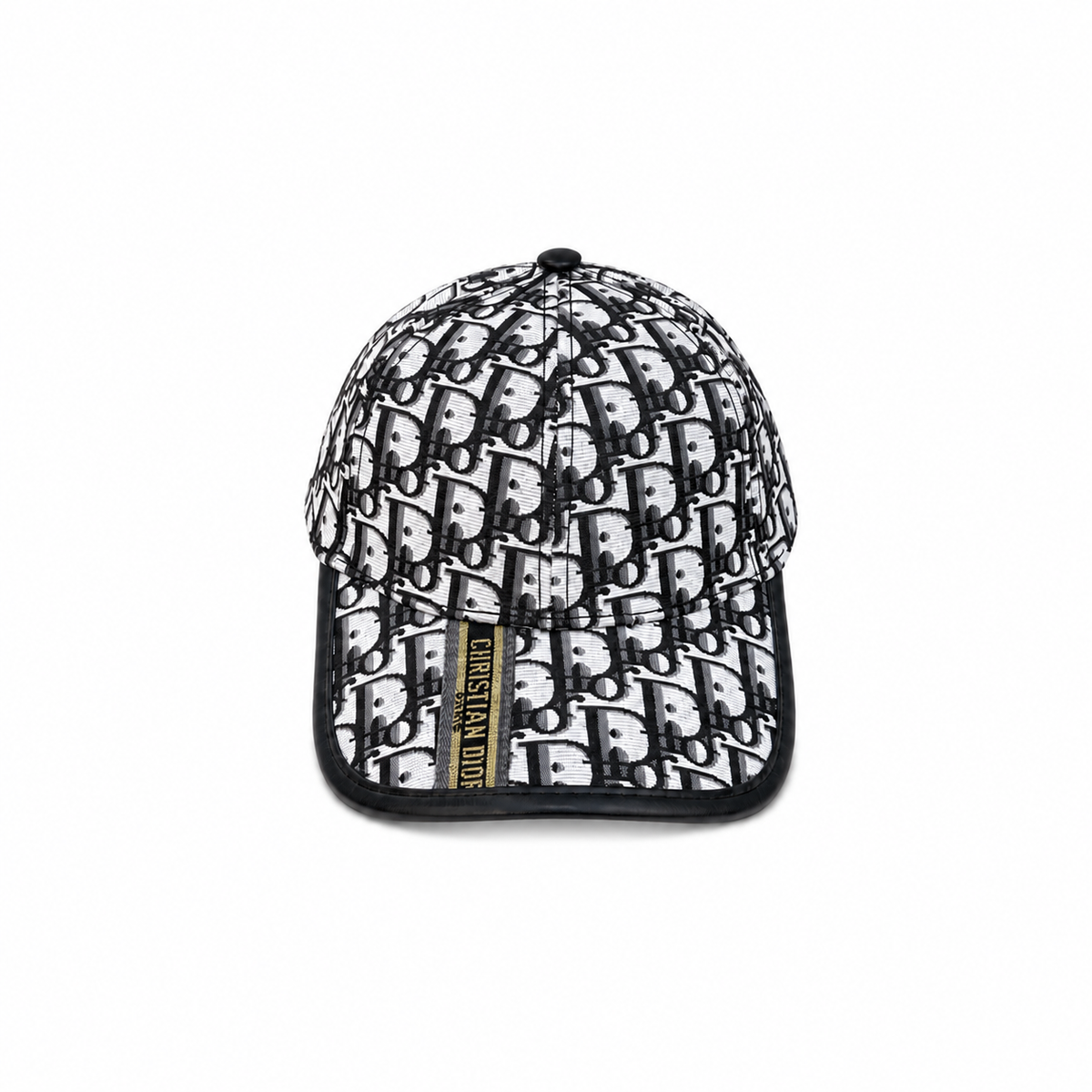 Classic Jacquard Curved Brim Hat
