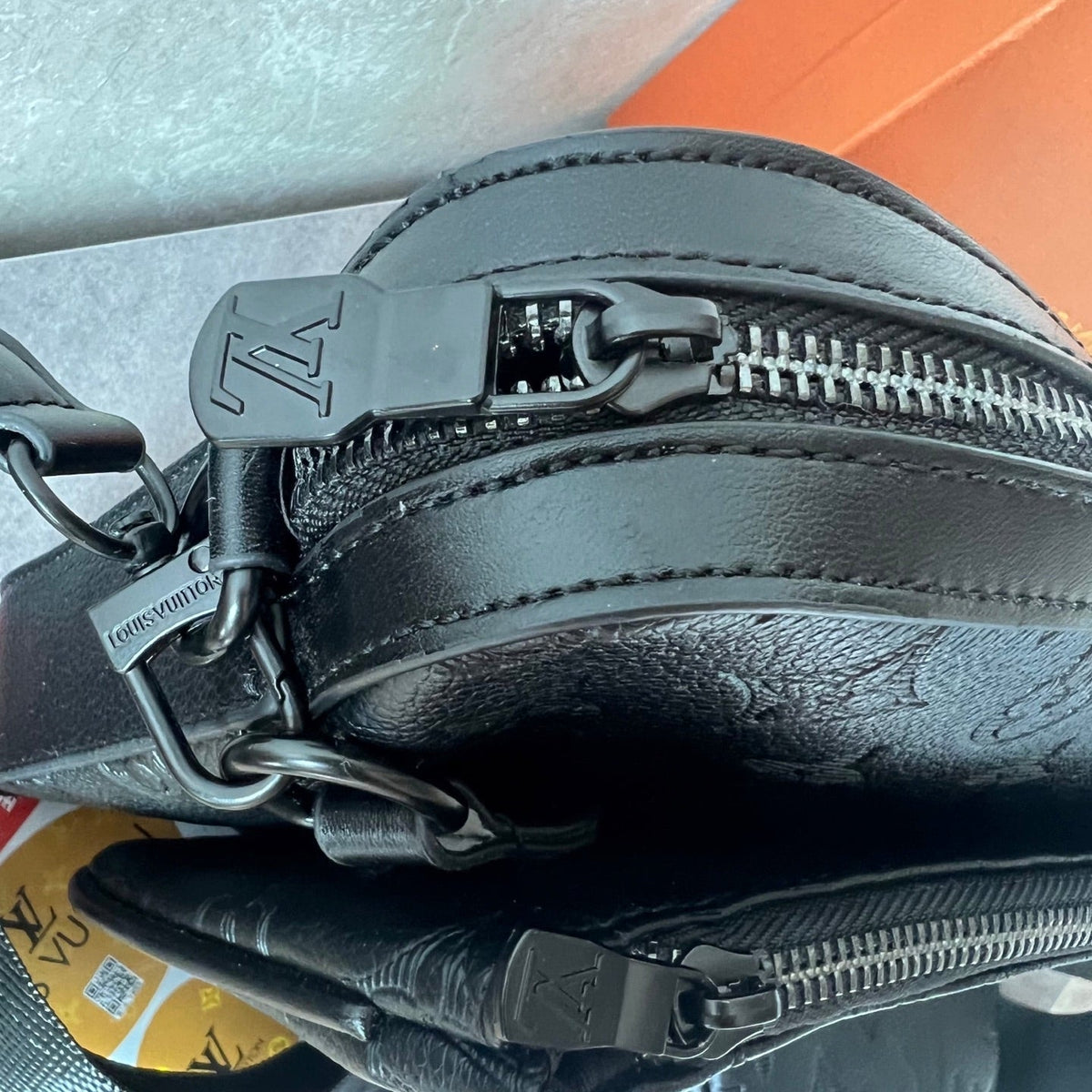 Leather Crossbody Messenger Bag