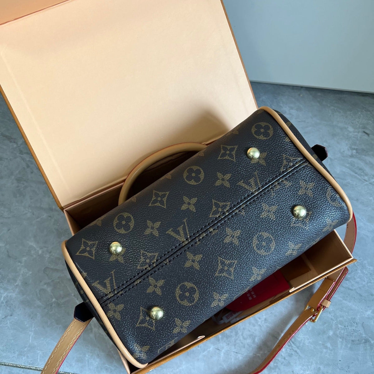 Leather Boston Bag
