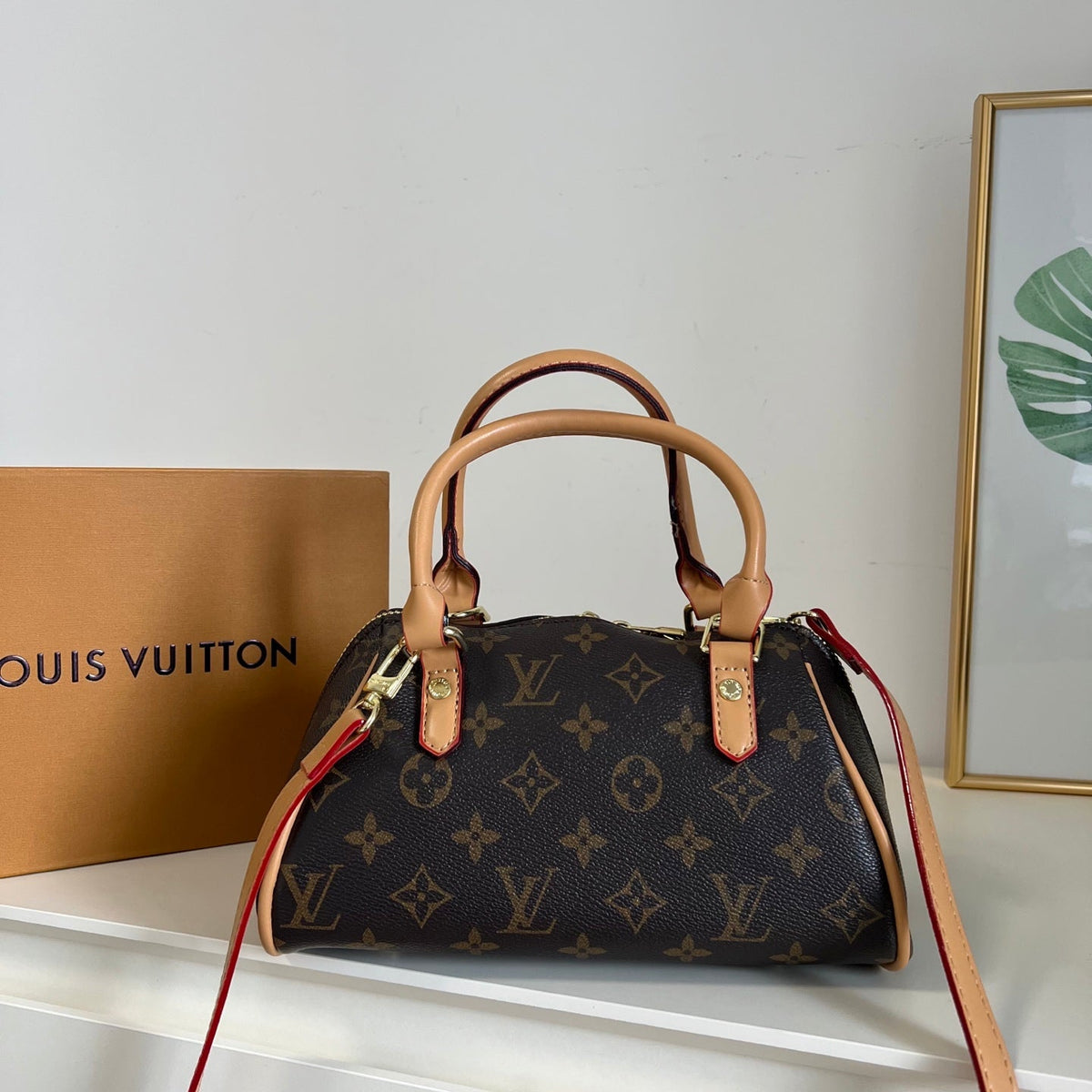Leather Boston Bag