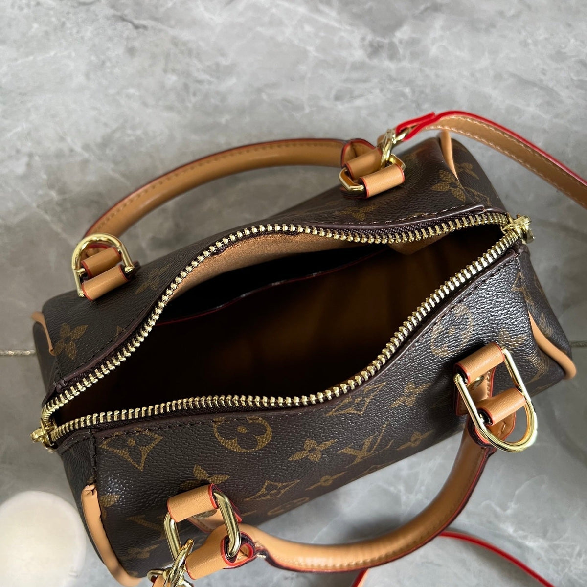 Leather Boston Bag