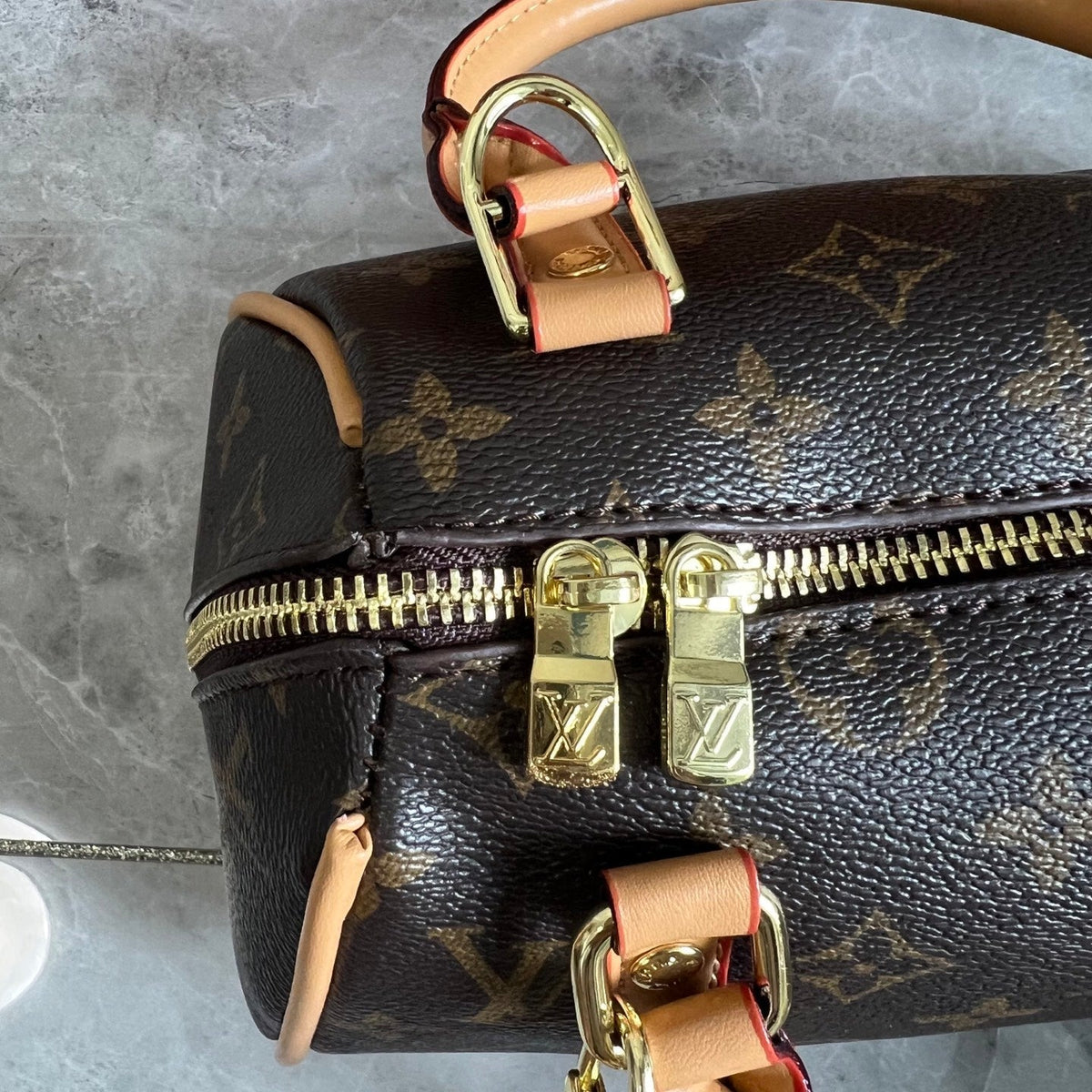 Leather Boston Bag