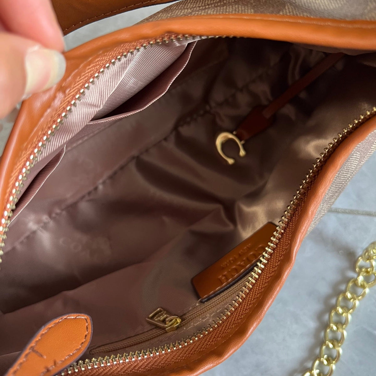 Leather Shoulder Bag