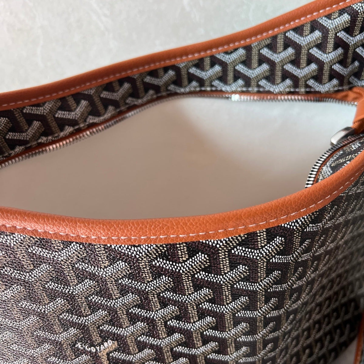 Brown Canvas Tote Bag
