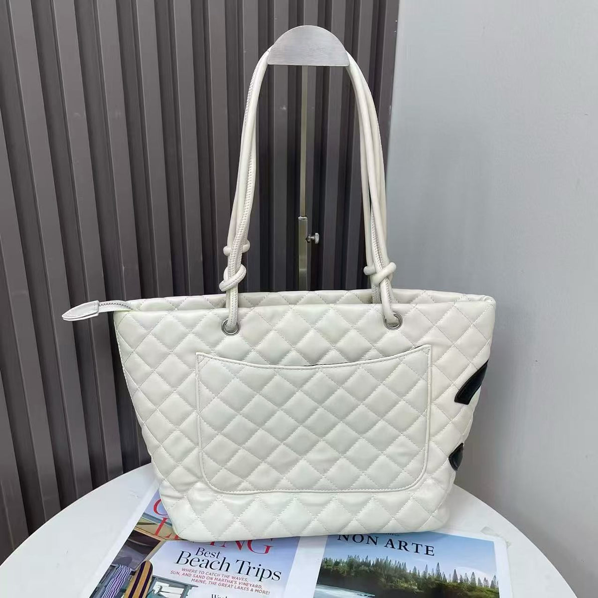Elegant Leather Shopper Tote
