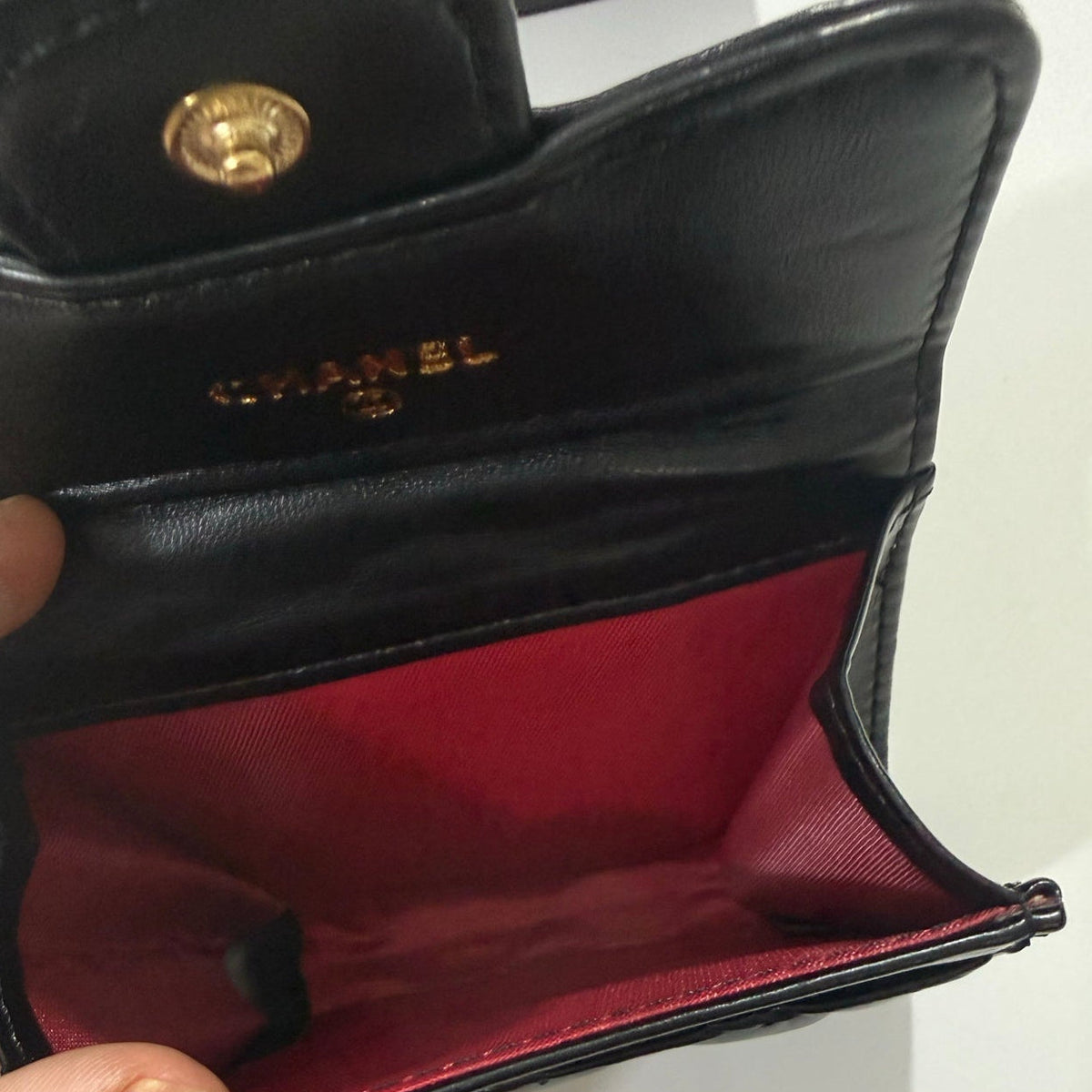 Compact Leather Mini Wallet