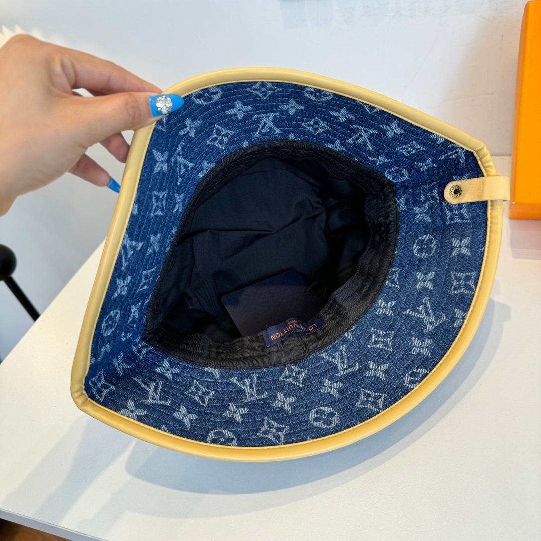 Denim Casual Bucket Hat