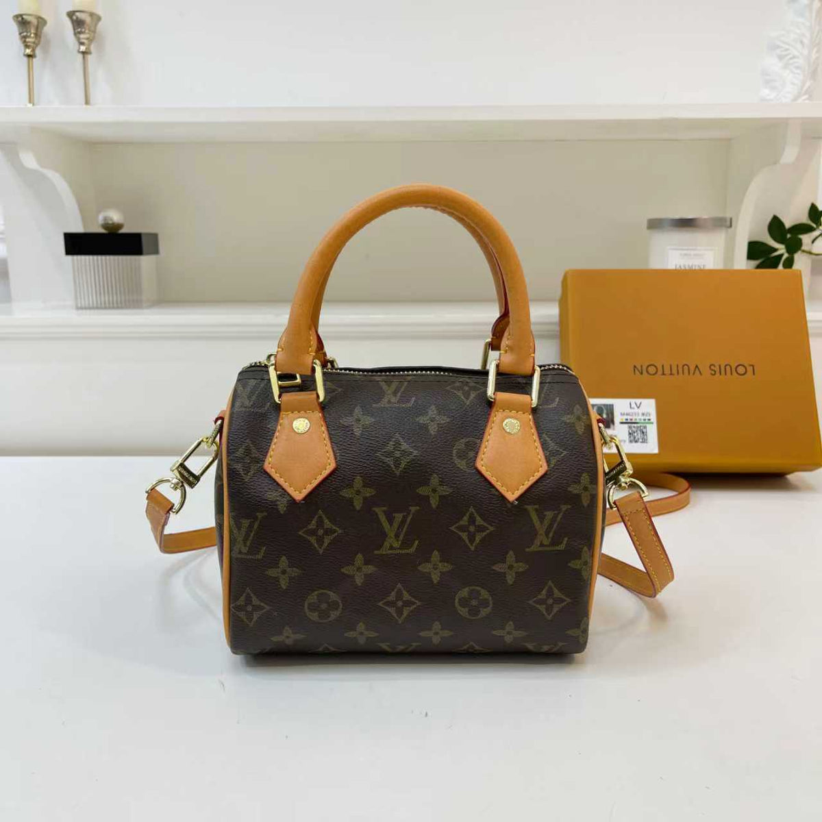Leather Crossbody Handbag