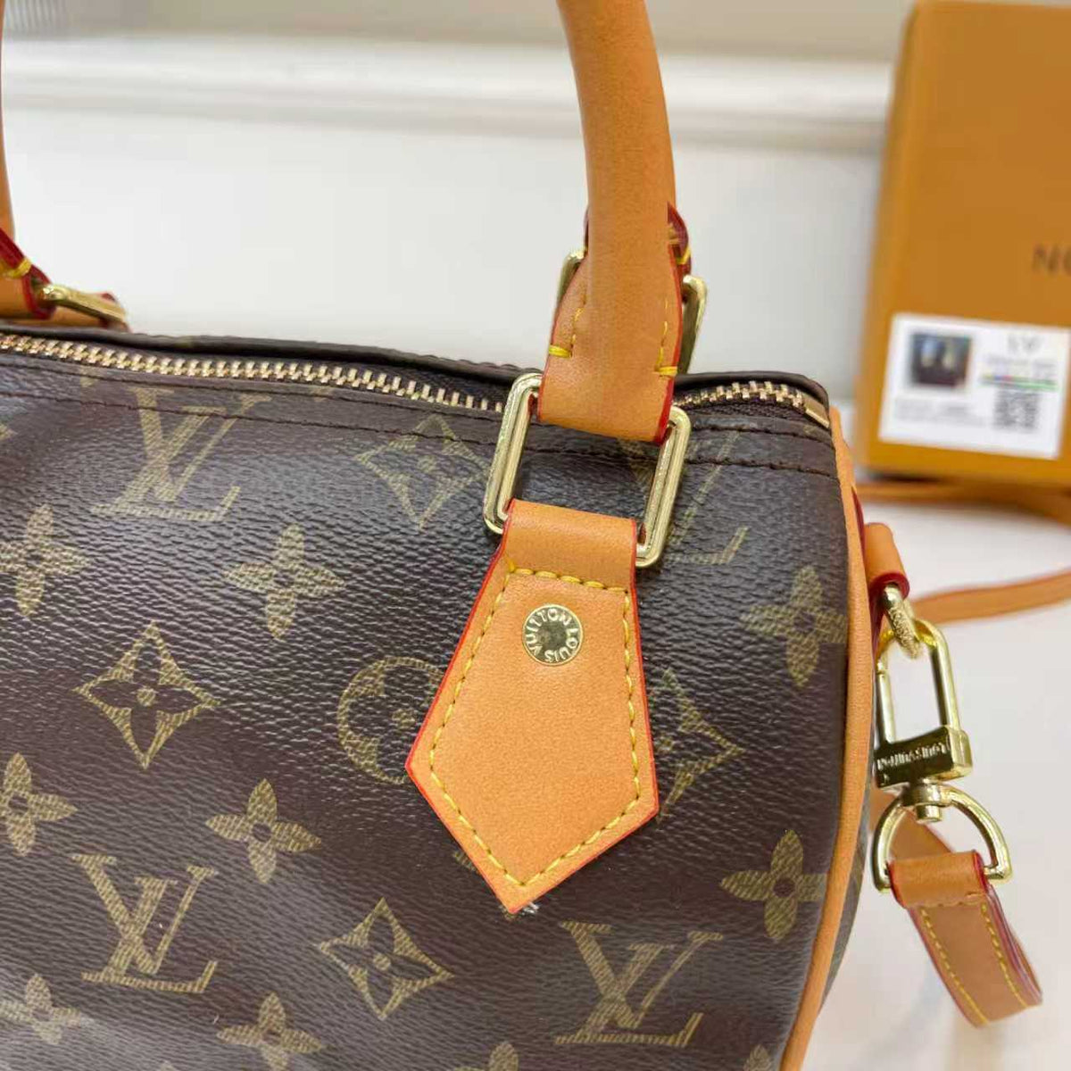 Leather Crossbody Handbag