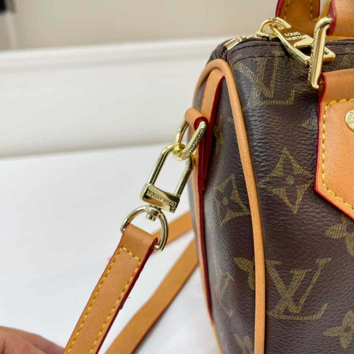 Leather Crossbody Handbag