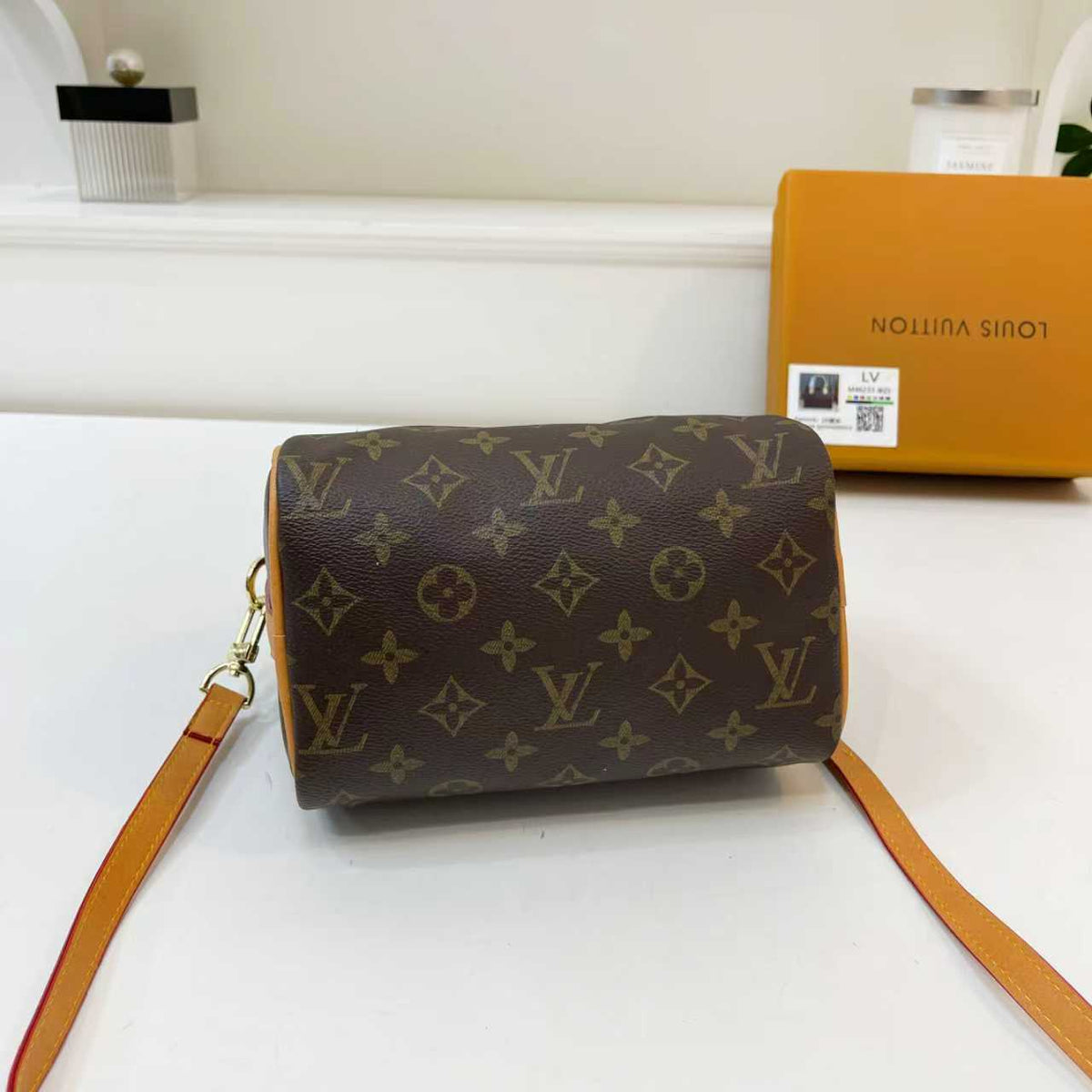 Leather Crossbody Handbag