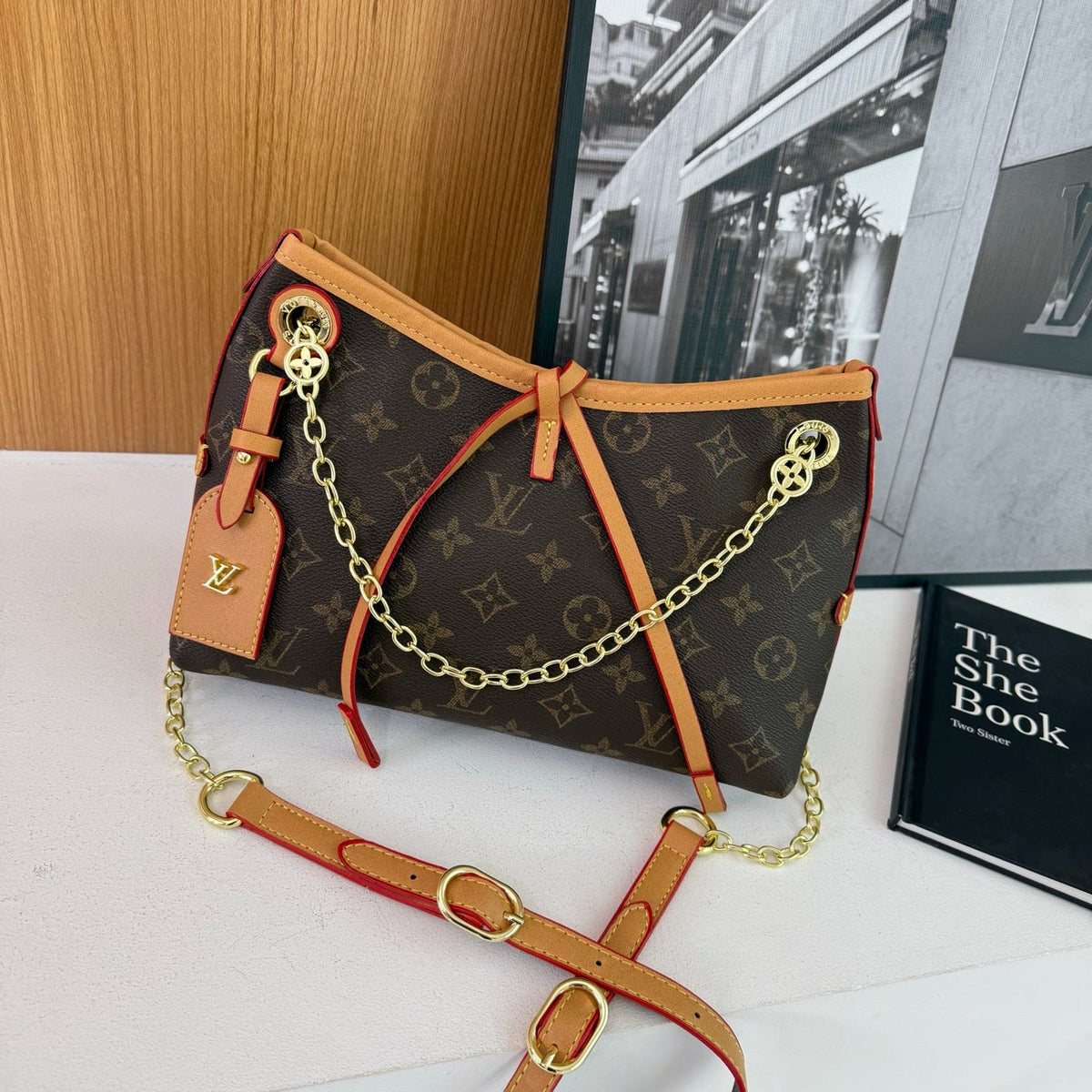 Drawstring Shoulder Bag