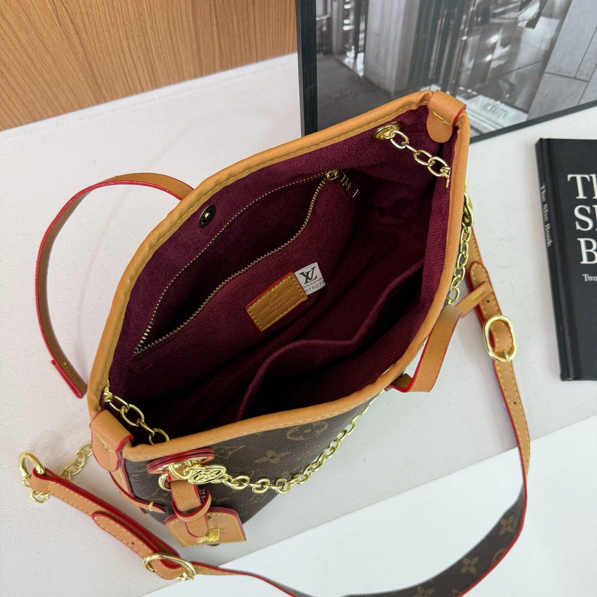 Drawstring Shoulder Bag